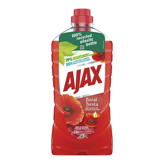 AJAX Floral Fiesta Red Flowers